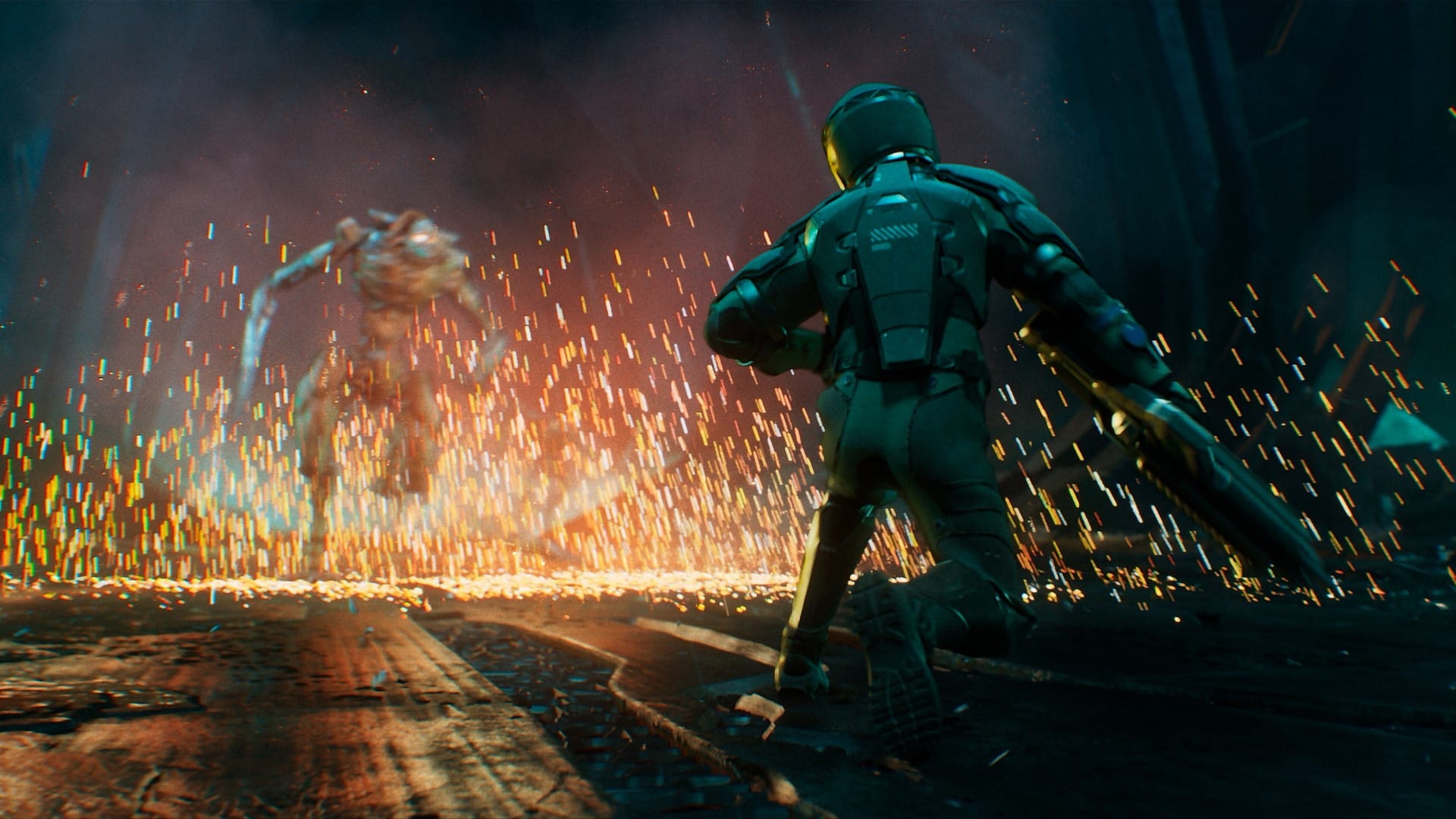 Exodus recebe novo teaser de gameplay com paisagem vulcânica