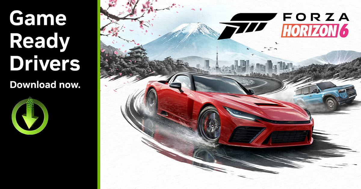 NVIDIA libera driver para Forza Horizon 6 e Subnautica 2 com DLSS 4.5
