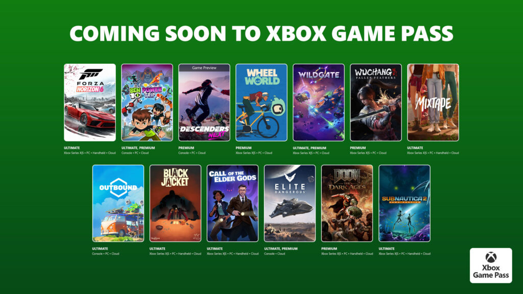 game pass maio