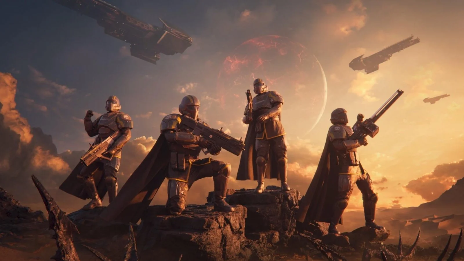 Arrowhead promete novos conteúdos para conter avaliações negativas de Helldivers 2 na Steam