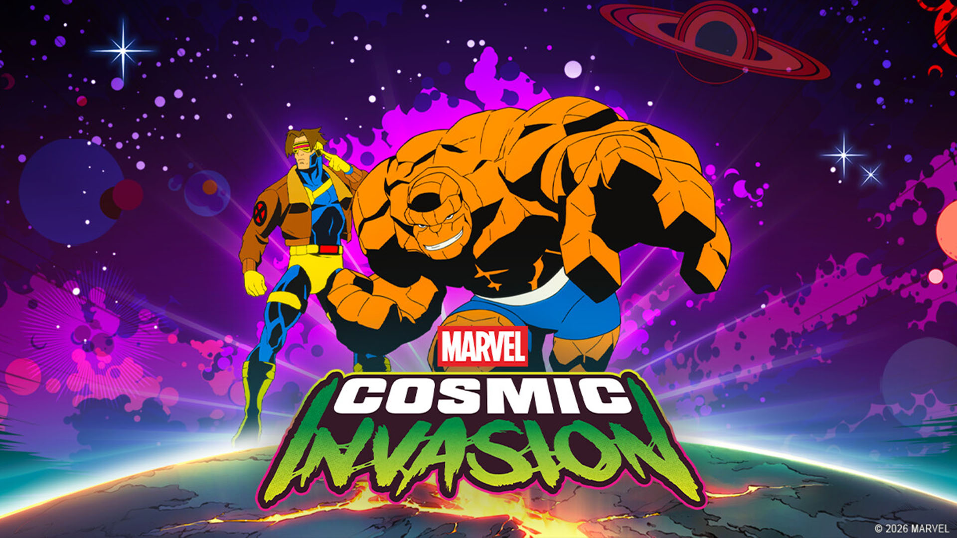 MARVEL Cosmic Invasion recebem Coisa e Ciclope via DLC