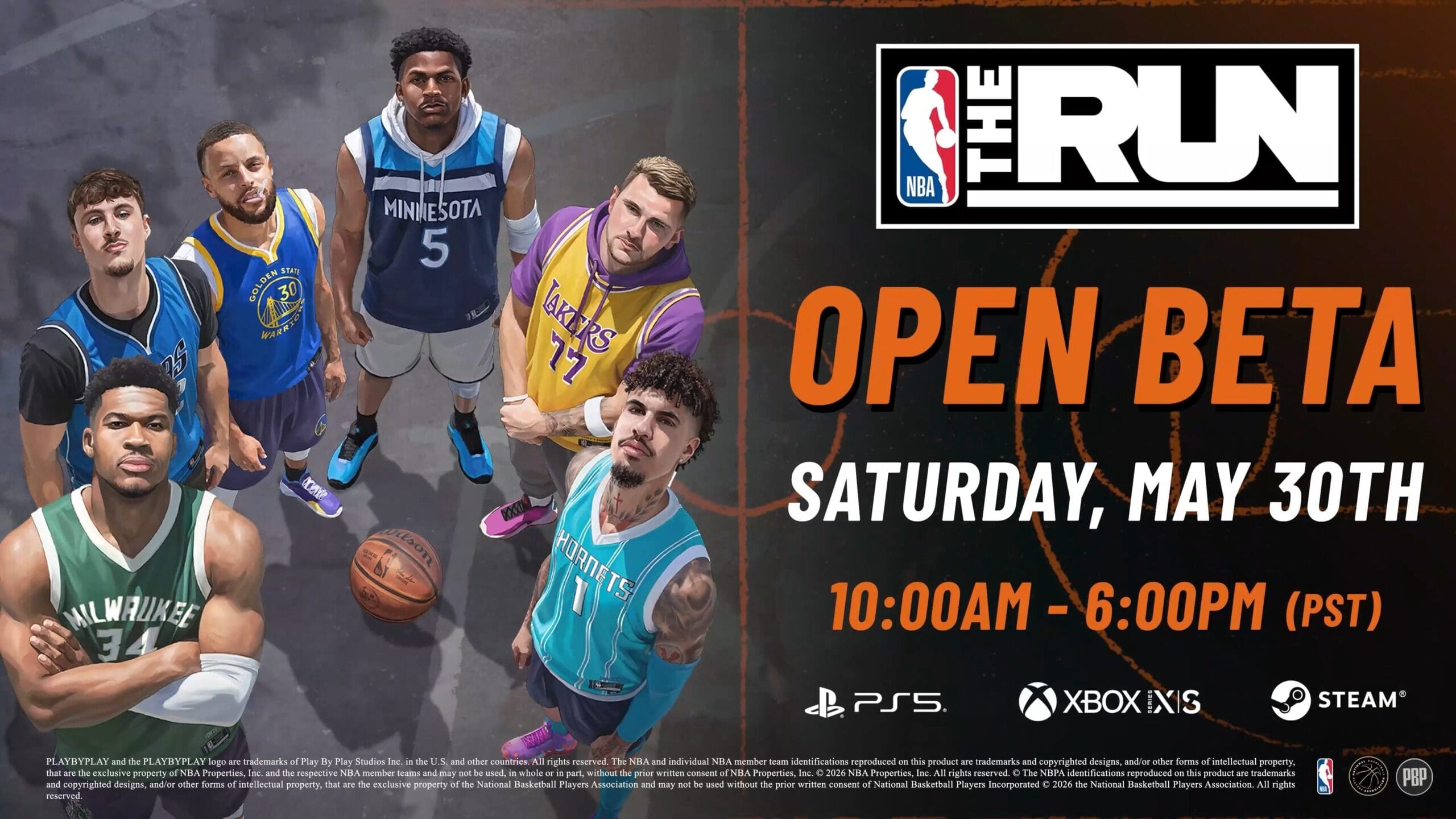 NBA THE RUN terá beta aberto com cross-play no dia 30 de maio