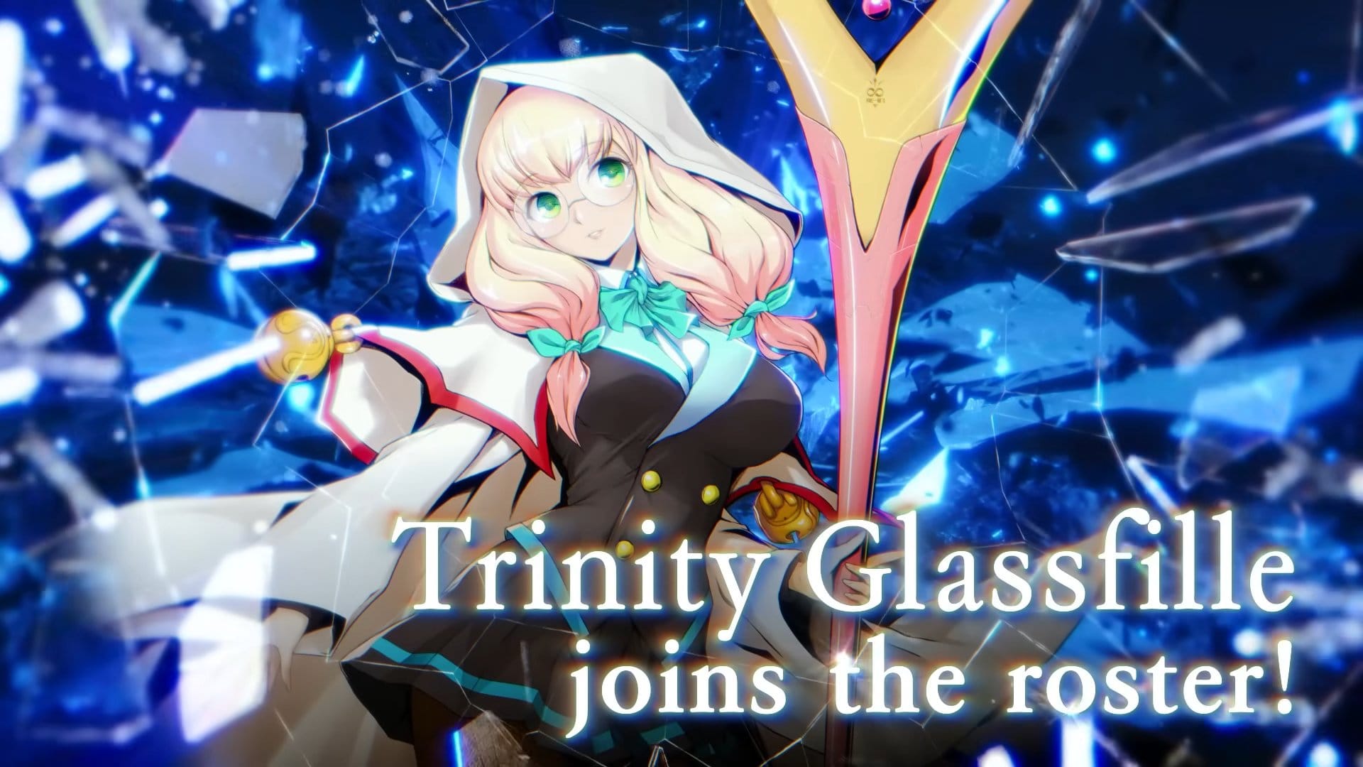 BlazBlue: Central Fiction revela a personagem DLC Trinity Glassfille