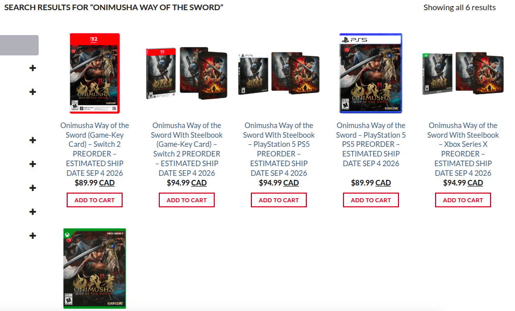 PNP Games Onimusha