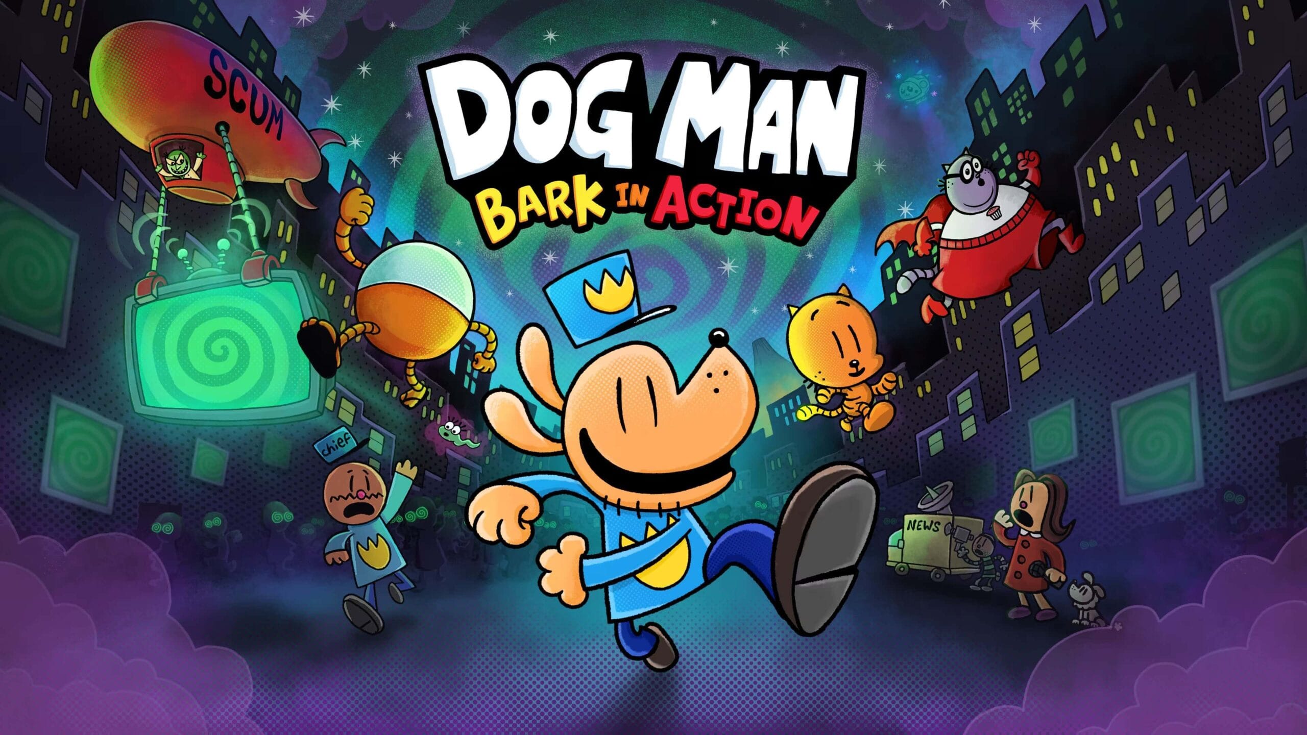 Dog Man: Bark in Action é anunciado para consoles e PC
