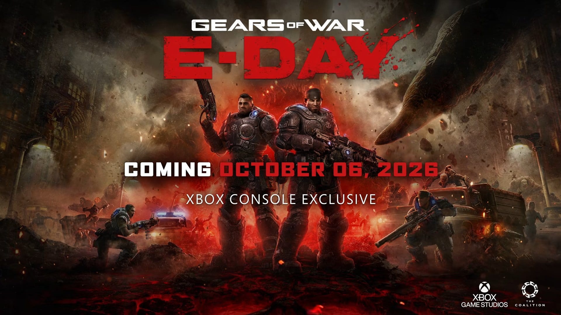 Gears of War: E-Day será lançado em 6 de outubro