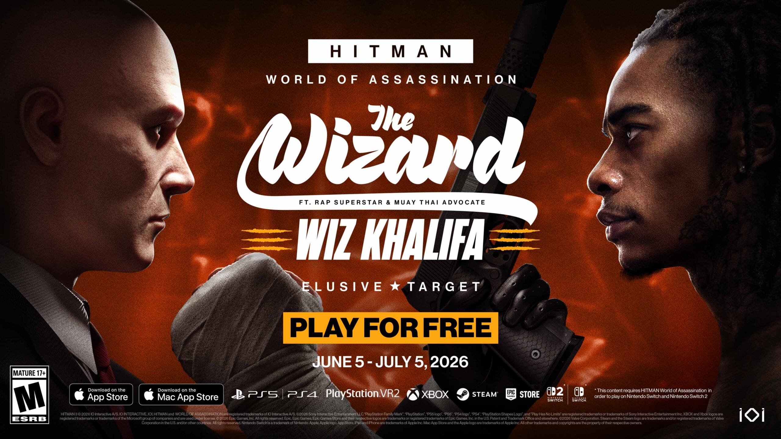 HITMAN World of Assassination recebe  missão de Wiz Khalifa
