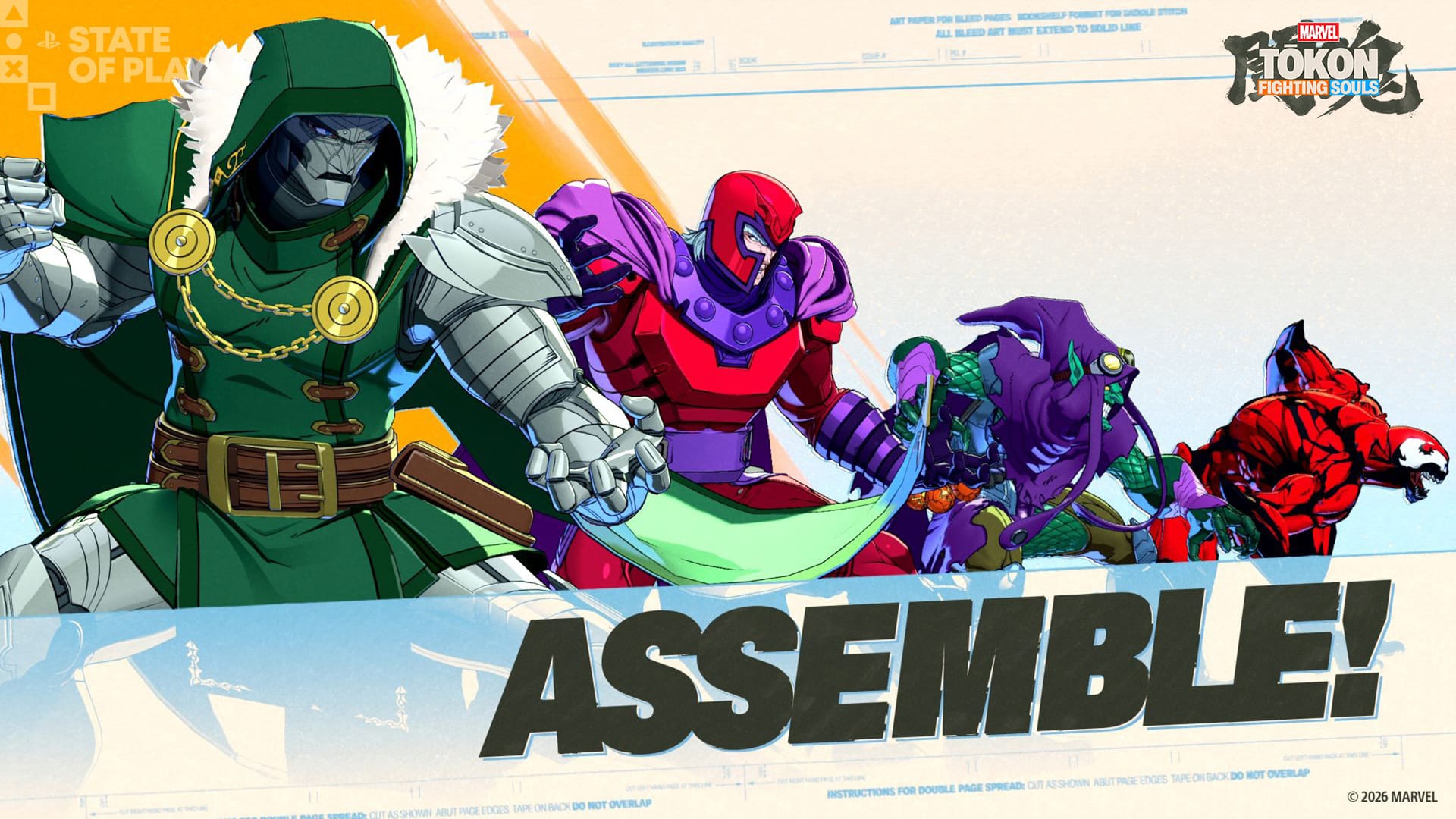 MARVEL Tokon: Fighting Souls revela Magneto, Duende Verde e Carnificina