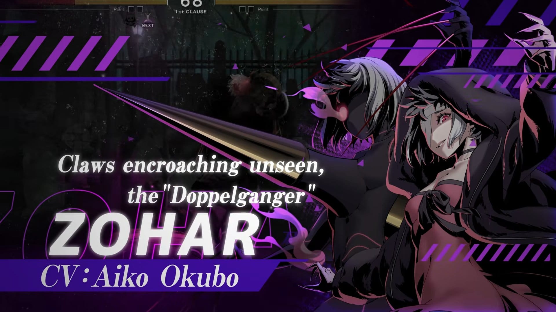 Under Night In-Birth II Sys:Celes revela trailer da personagem DLC Zohar
