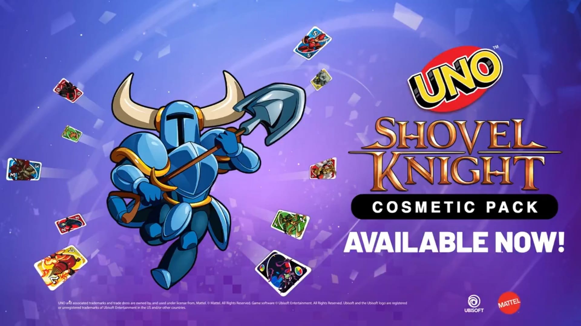 UNO recebe DLC temático de Shovel Knight
