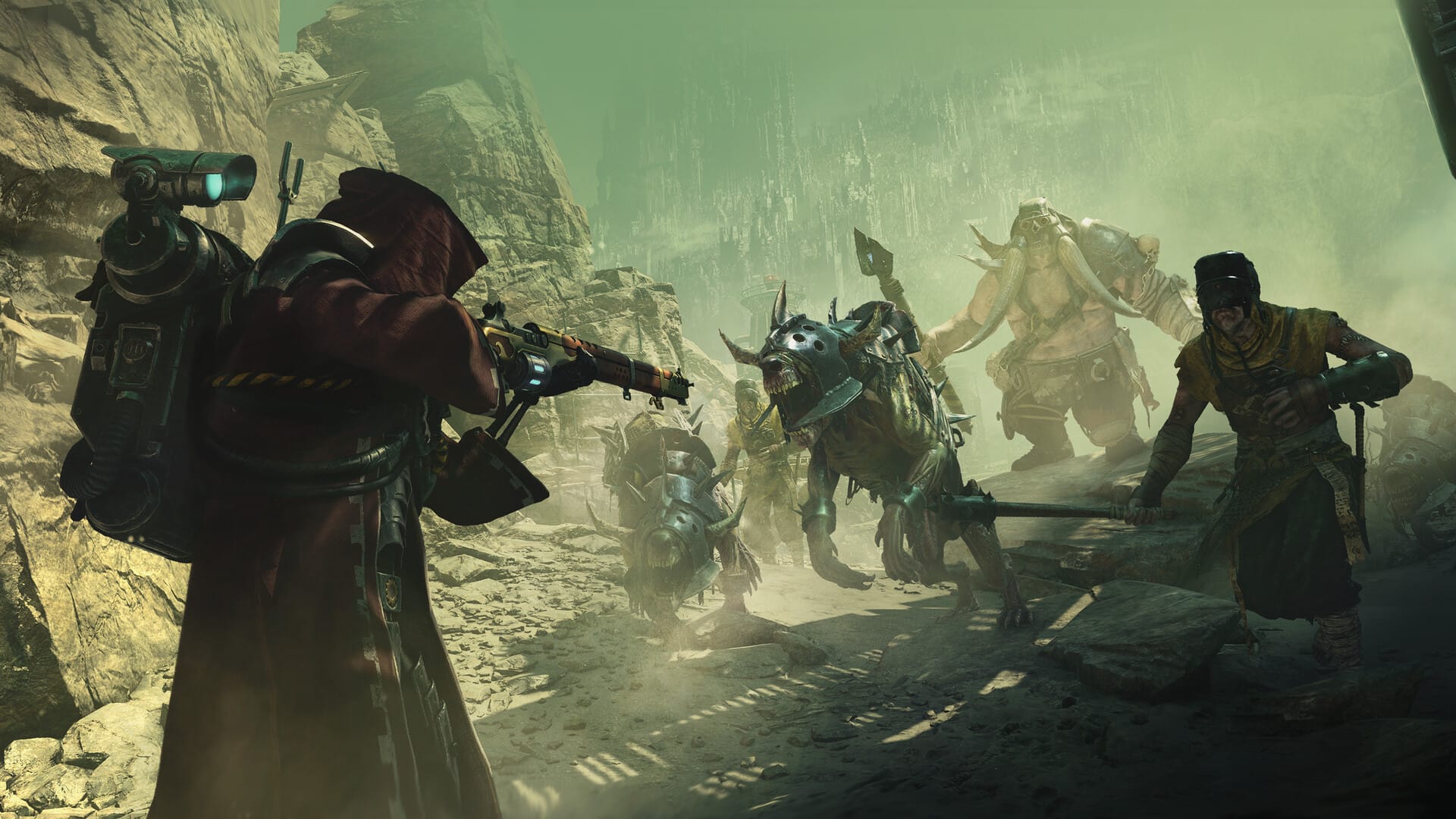 A classe Skitarii chega hoje a Warhammer 40.000: Darktide
