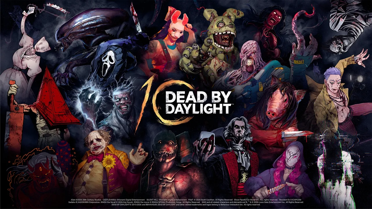 Dead by Daylight celebra 10 anos com anúncio de Art the Clown, reformulação gráfica e detalhes do filme