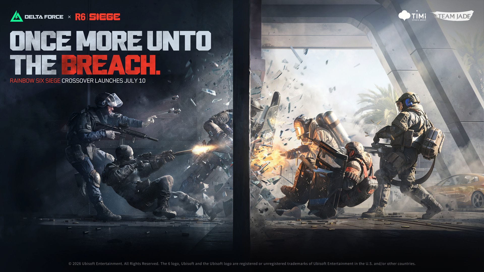 Delta Force anuncia colaboração inédita com Tom Clancy’s Rainbow Six Siege