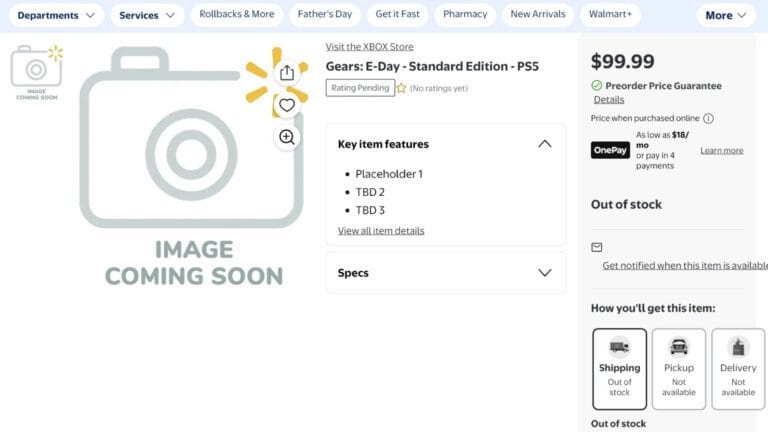 gears walmart