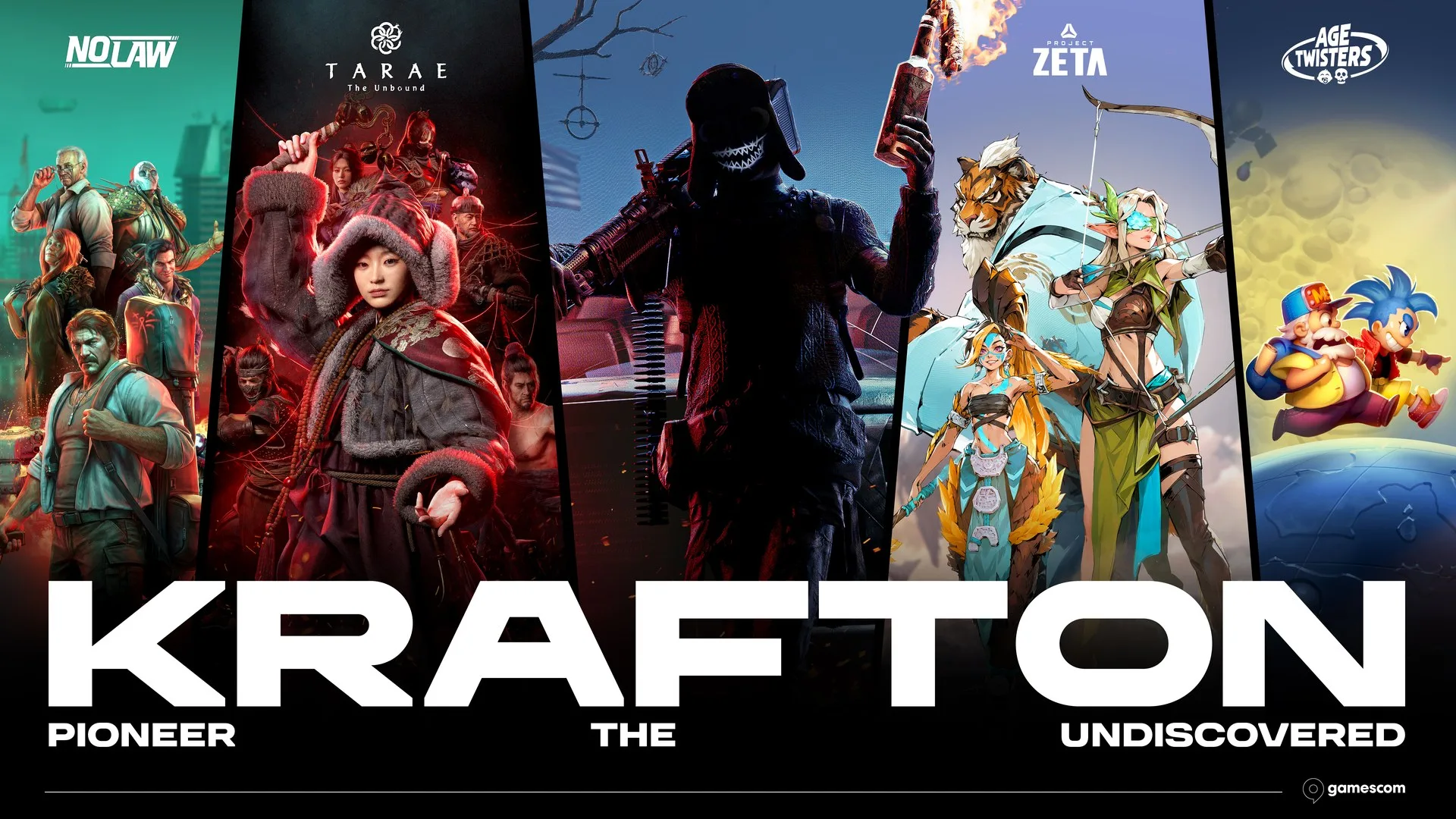 KRAFTON anunciou a sua programação para a Gamescom 2026