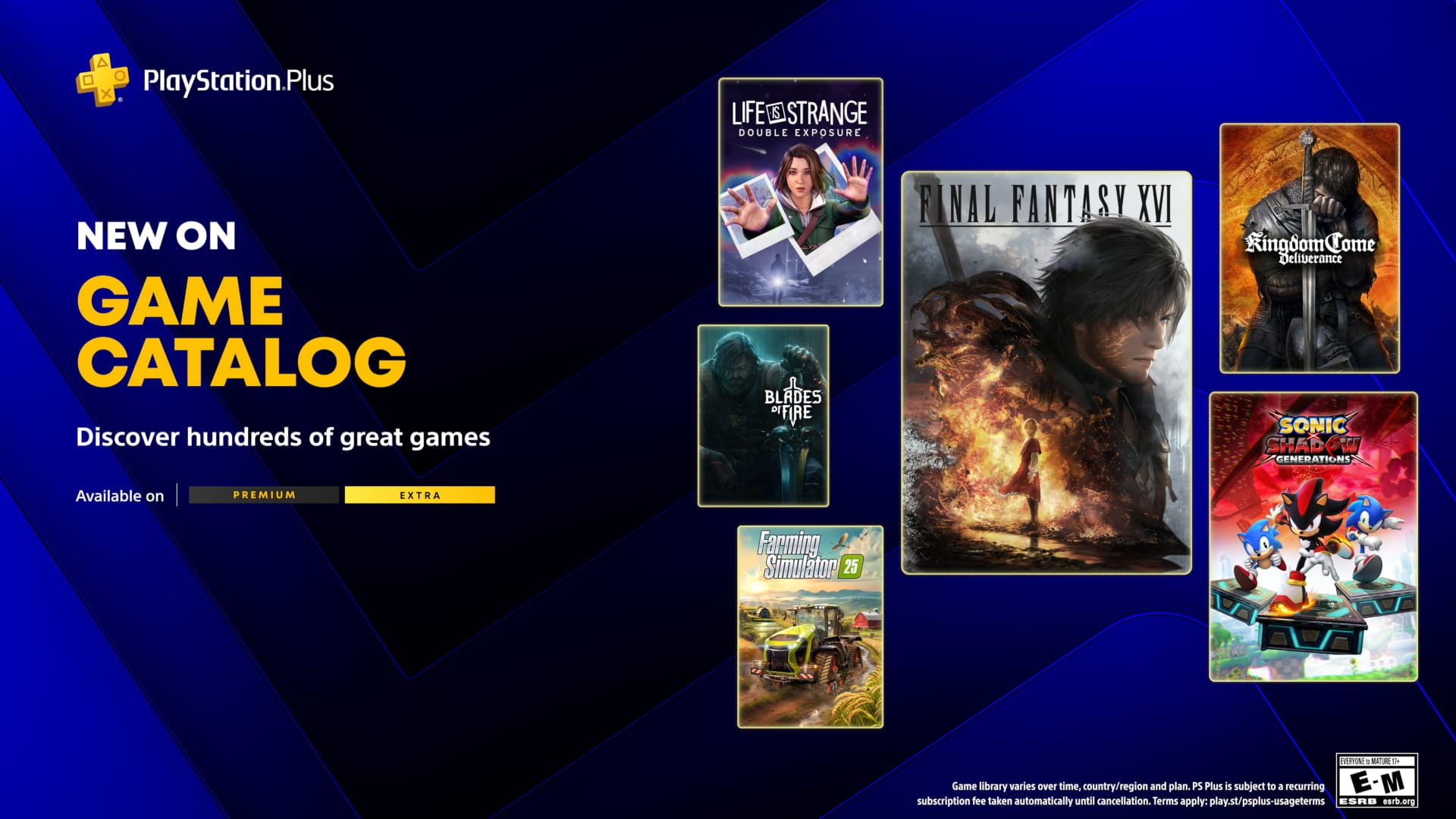 Jogos da PlayStation Plus Extra/Premium de Junho foram revelados