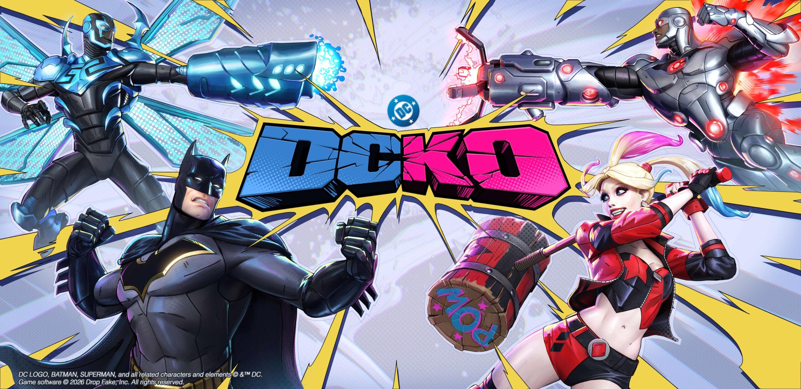 DCKO: novo jogo de luta mobile com heróis e vilões da DC é anunciado