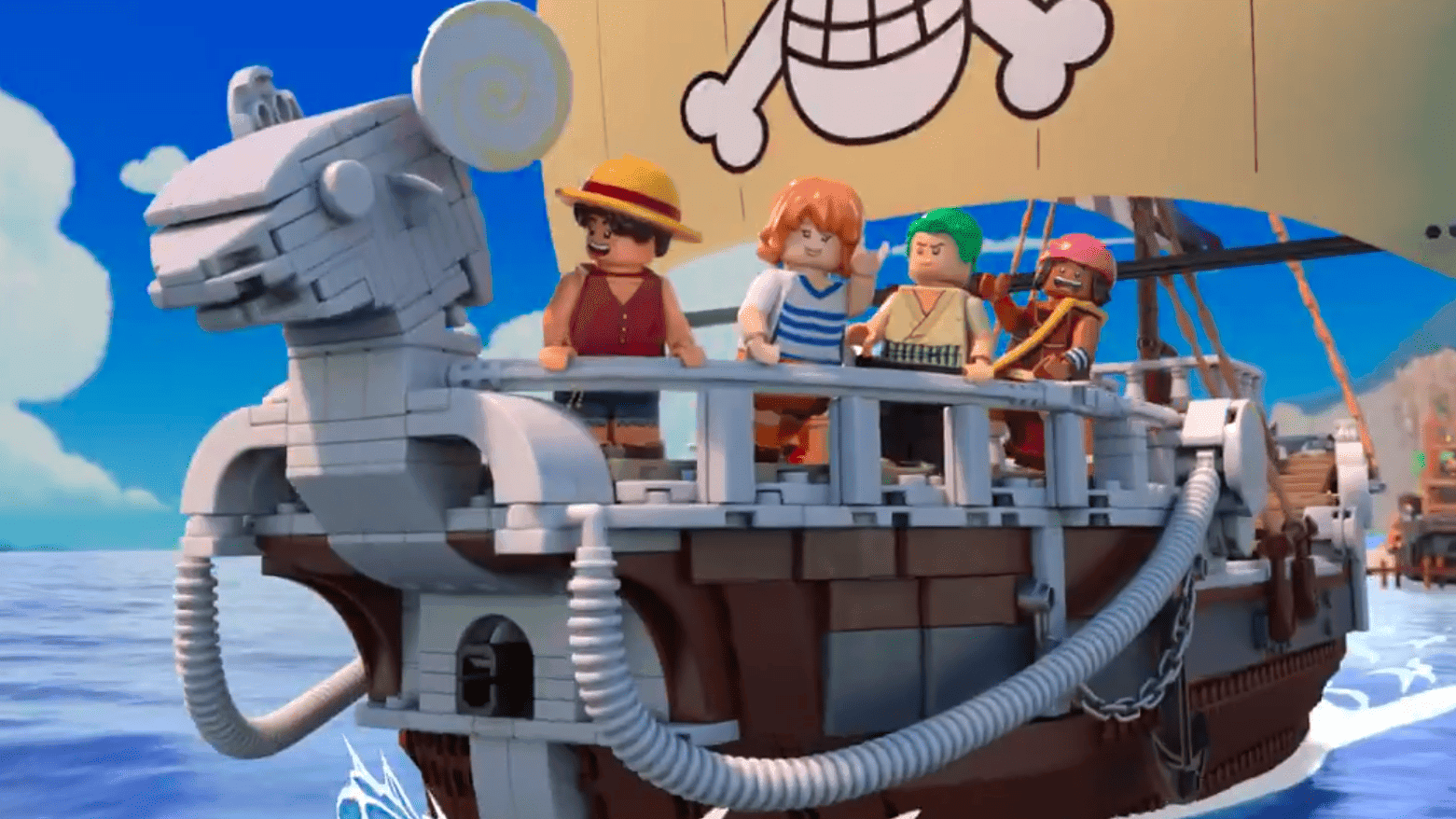 LEGO: One Piece ganha trailer e revela retorno do elenco do live-action