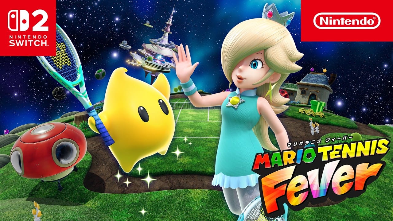 Mario Tennis Fever recebe atualização 1.1.0 com conteúdo de Super Mario Galaxy