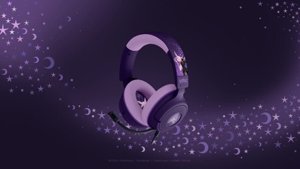Razer Kraken V4 X – Edição Espeon & Umbreon
