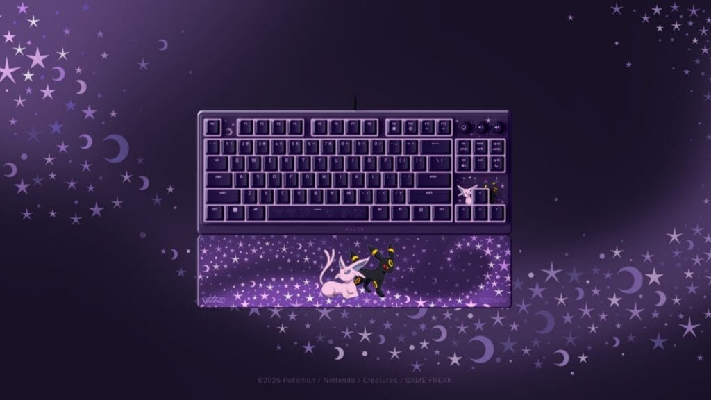 Razer Ornata V3 Tenkeyless – Edição Espeon & Umbreon