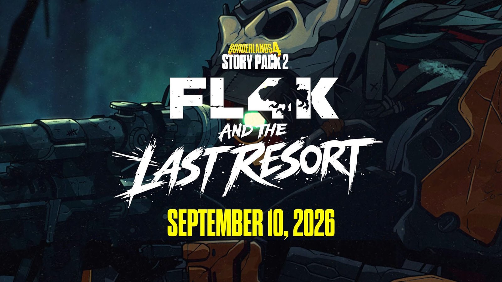 Borderlands 4: DLC ‘Story Pack 2: FL4K and the Last Resort’ chega em 10 de setembro