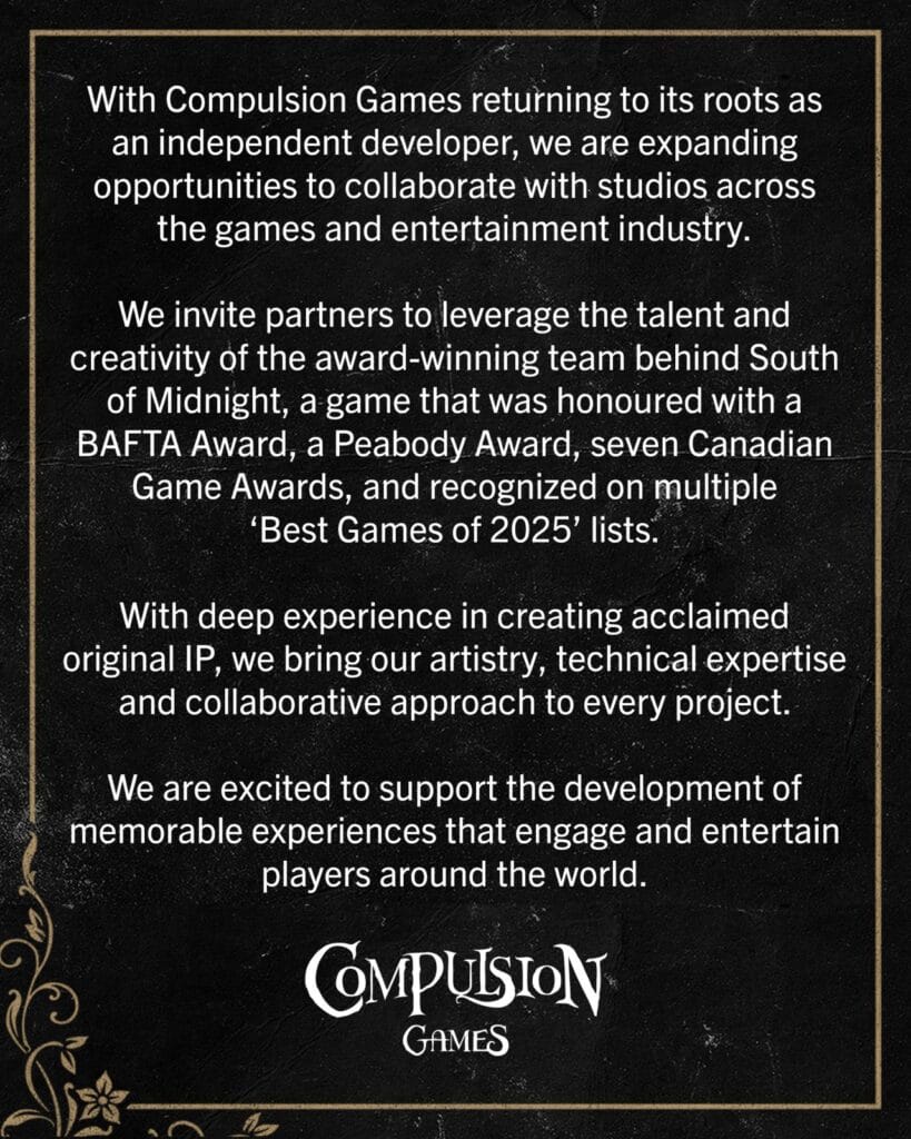 compulsion games anuncio