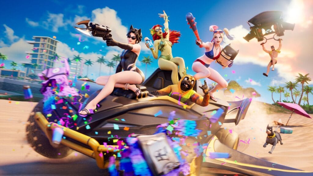 fortnite hot bat summer beach party