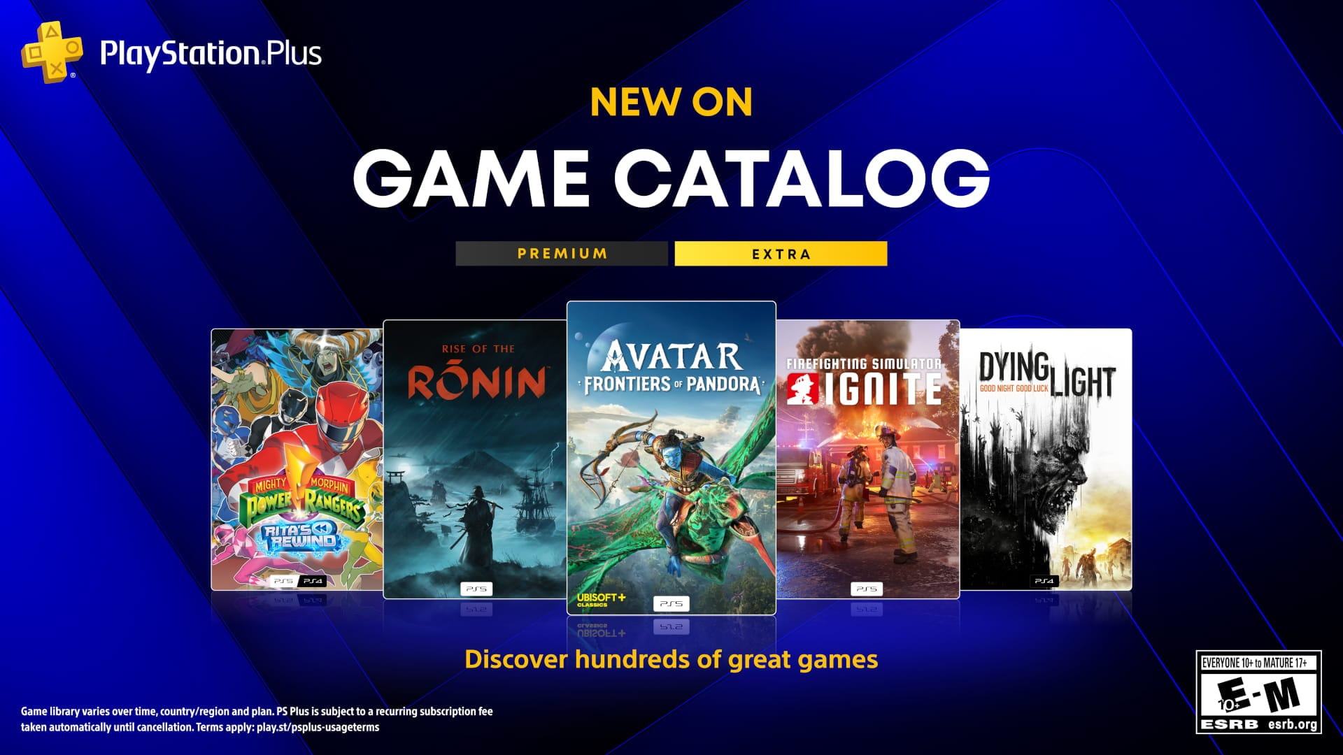 Jogos da PlayStation Plus Extra e Premium de julho foram revelados