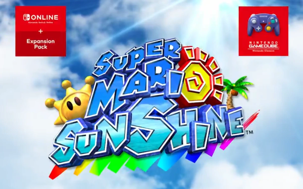 Super Mario Sunshine chegará ao catálogo do GameCube no Switch 2 em agosto