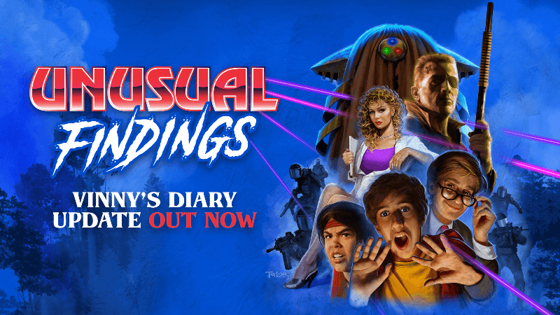 Atualização gratuita Vinny’s Diary para Unusual Findings já está disponível