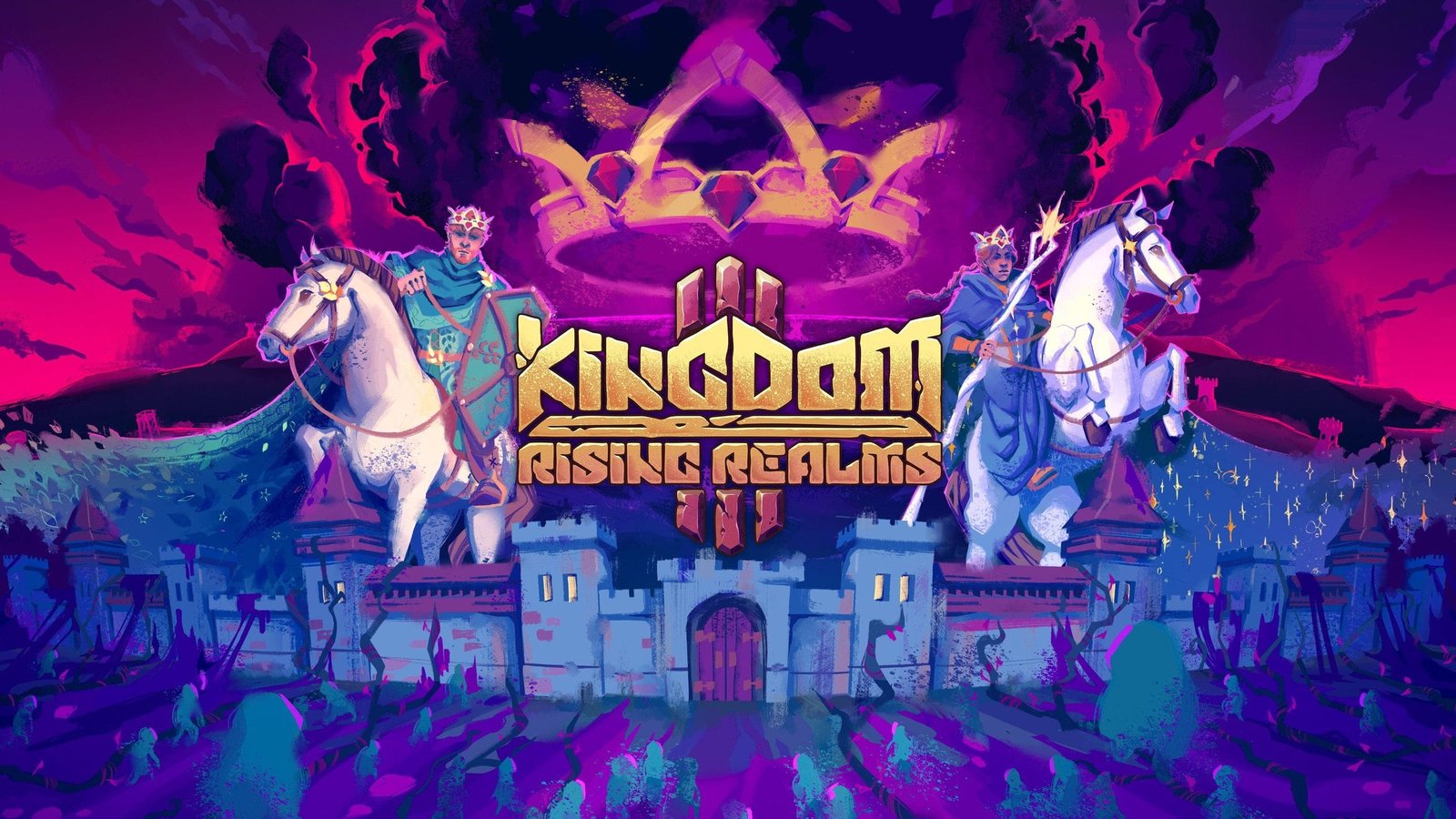 Kingdom III: Rising Realms é anunciado para PS5, Xbox Series, Switch 2 e PC