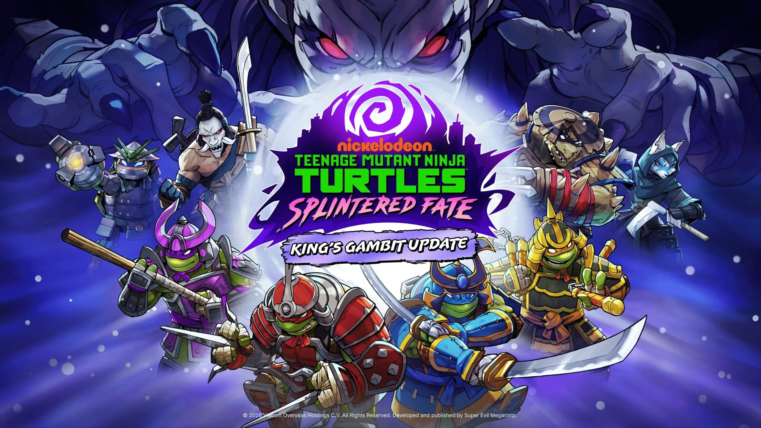 Teenage Mutant Ninja Turtles: Splintered Fate recebe Slash como DLC e atualização King’s Gambit