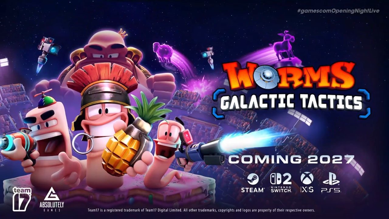 Worms: Galactic Tactics é anunciado oficialmente pela Team17