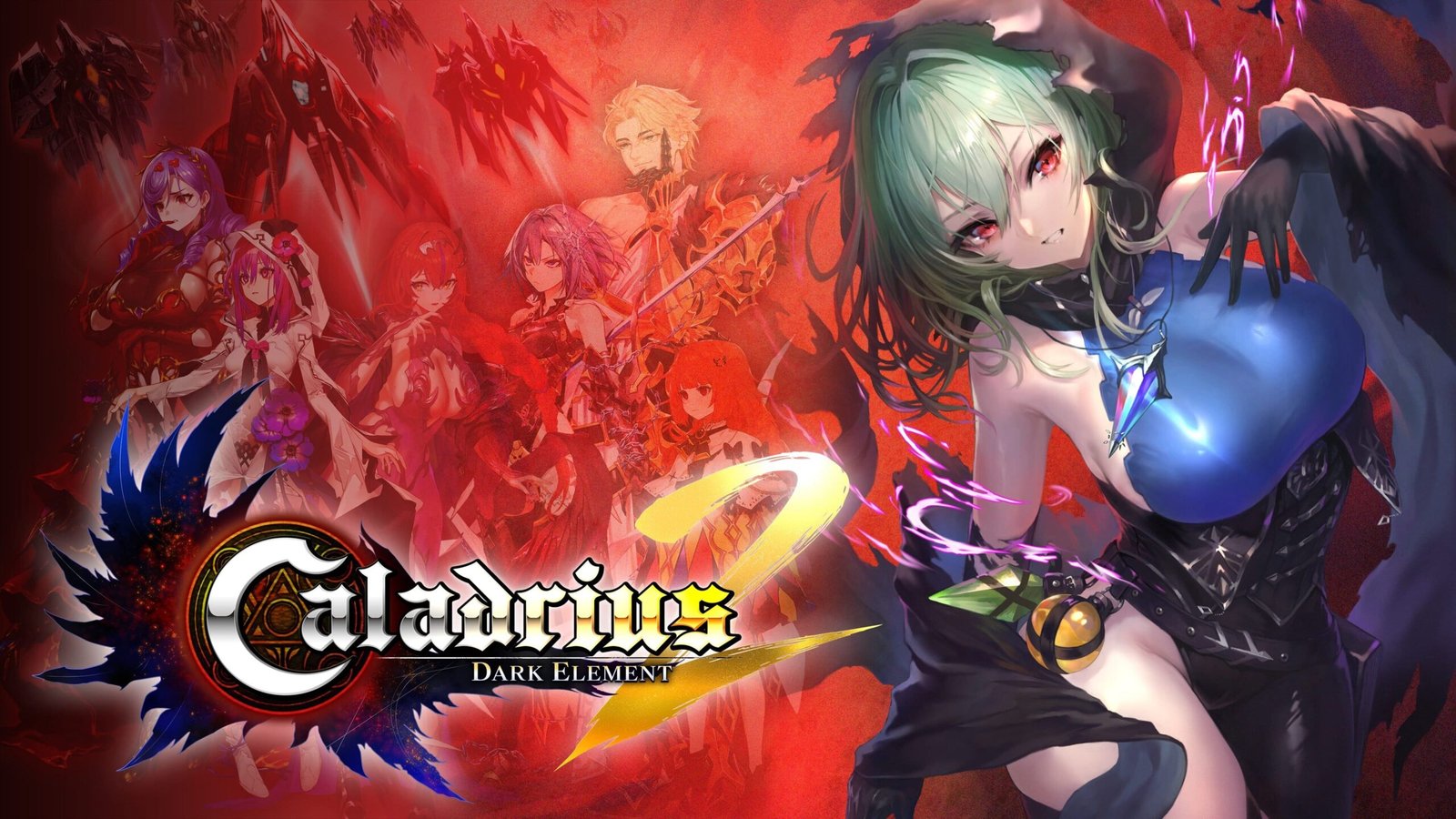 Caladrius 2/Dark Element é anunciado para PS5, Switch e PC