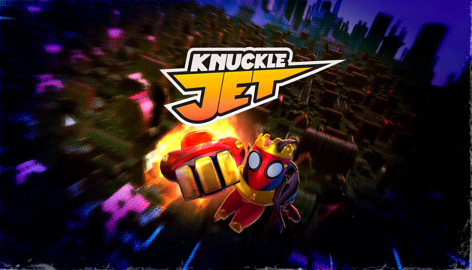 Jogo de plataforma e ação Knuckle Jet será lançado em 1º de setembro no PC