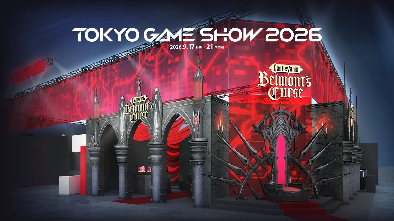 Konami revelou sua lineup para a Tokyo Game Show 2026