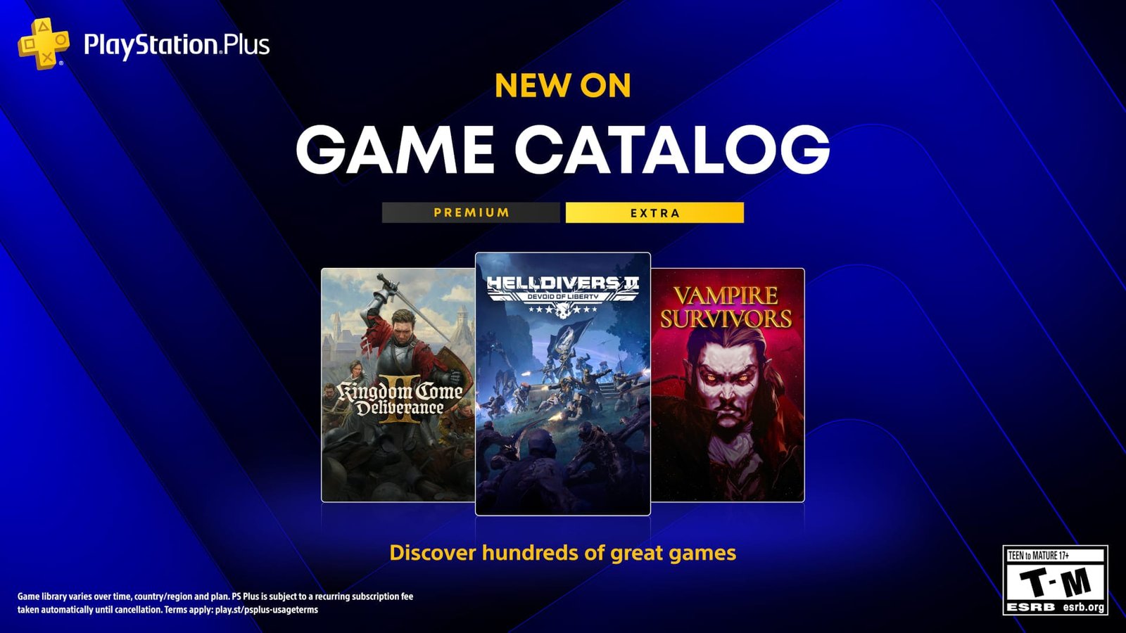 Sony revela os jogos da PS Plus Extra/Premium de agosto