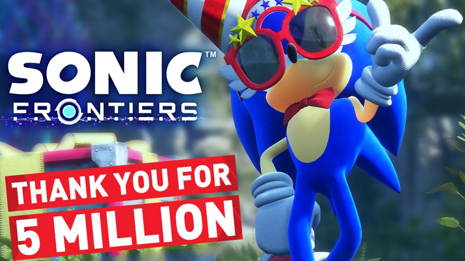 Sonic Frontiers ultrapassou cinco milhões de cópias vendidas