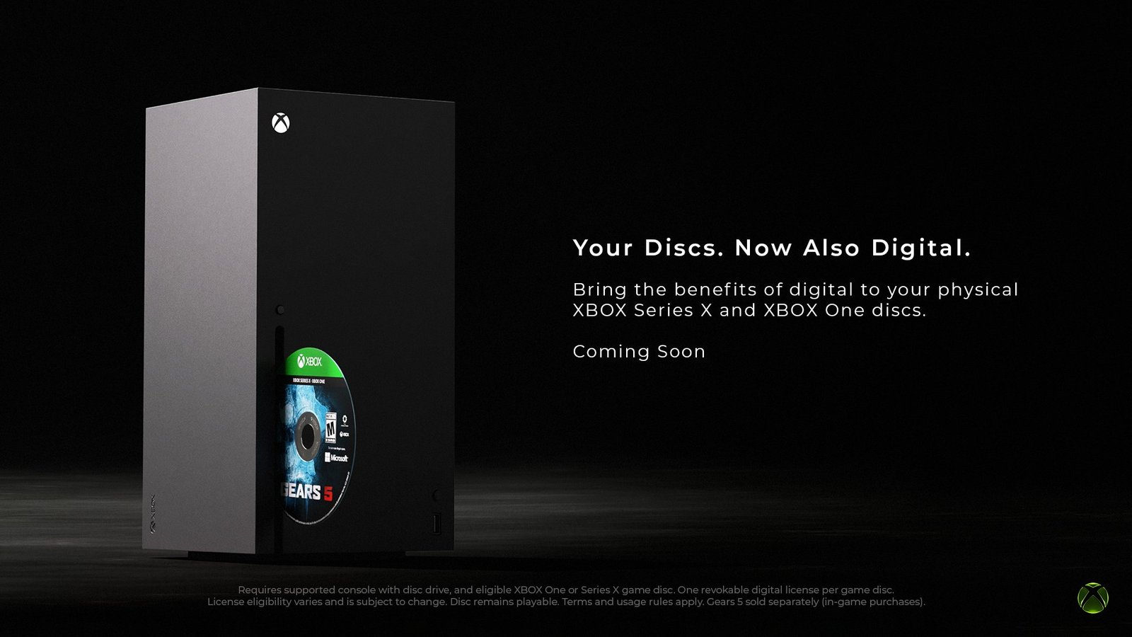 Xbox anuncia “disc-to-digital”, que converte jogos em mídia física para o formato digital