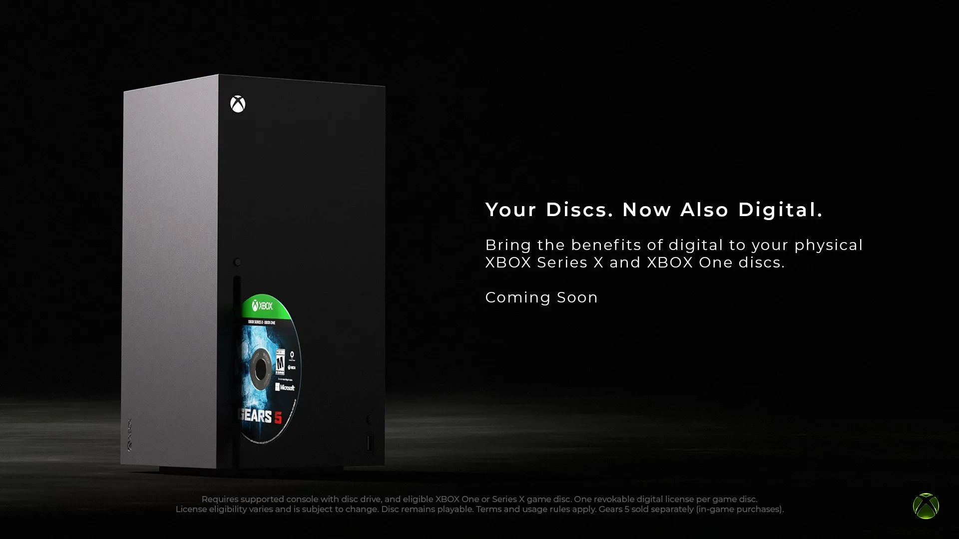 Xbox anuncia “disc-to-digital”, que converte jogos em mídia física para o formato digital