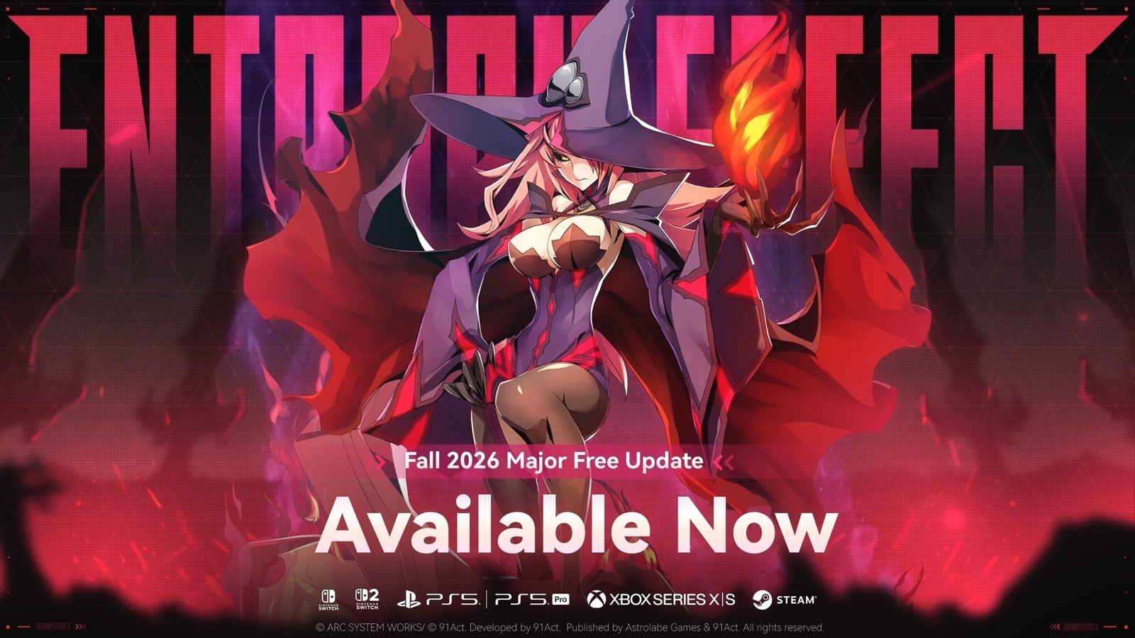 BlazBlue: Entropy Effect X recebe grande atualização gratuita