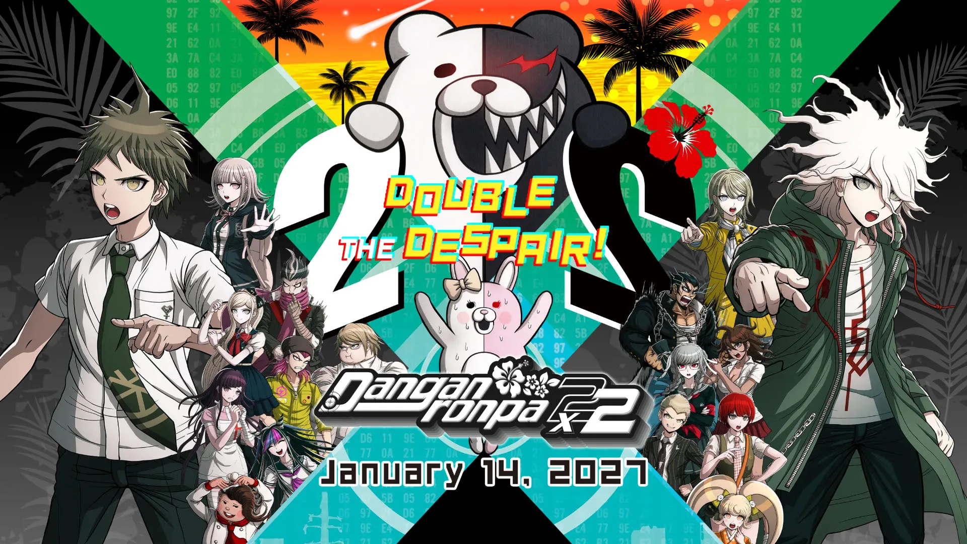 Danganronpa 2×2 data