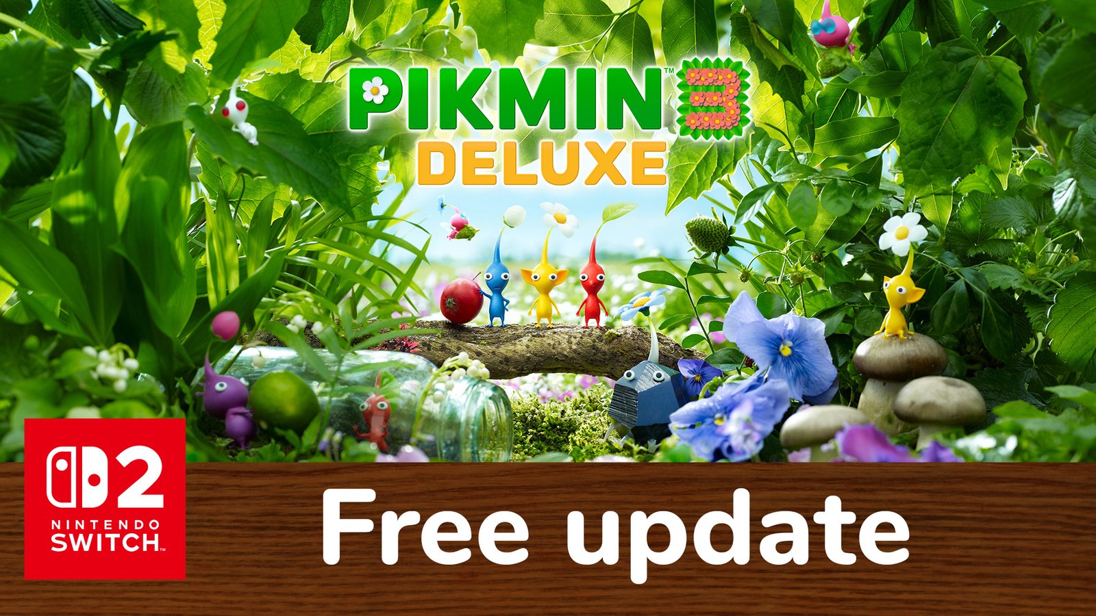 Pikmin 3 Deluxe recebe atualização gratuita com melhorias para o Nintendo Switch 2