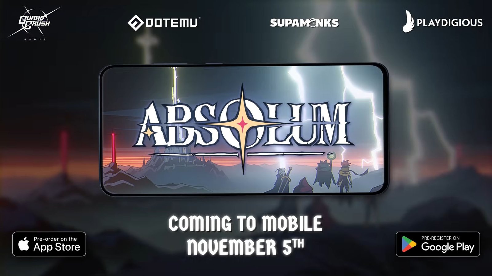 Absolum chega ao iOS e Android em 5 de novembro