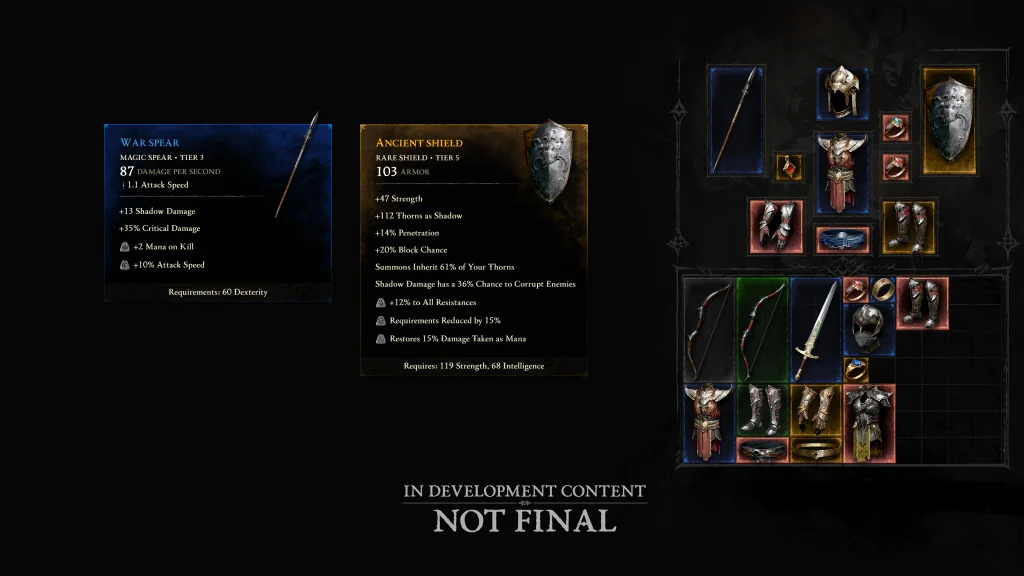 diablo v itens