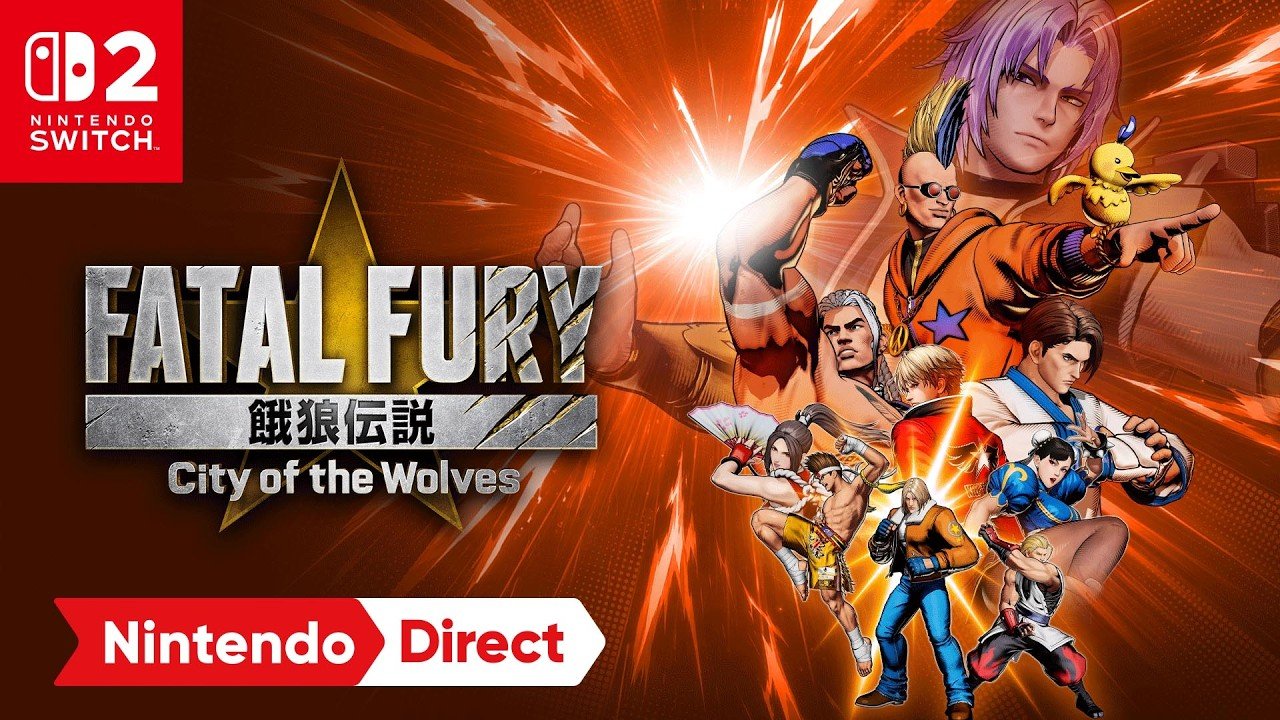 FATAL FURY: City of the Wolves é anunciado para Nintendo Switch 2