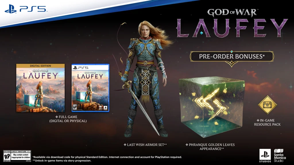 god of war laufey bonus pre venda