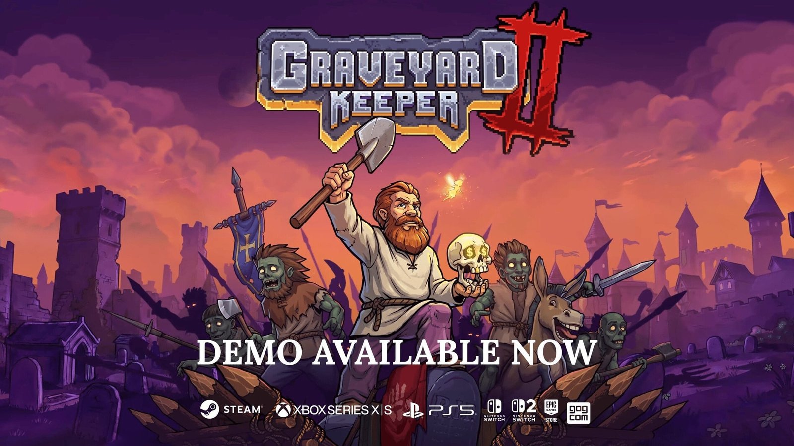 Graveyard Keeper II recebe demo com transferência de progresso