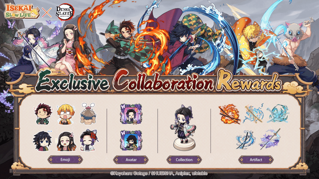 isekai slow life demons slayer rewards (1)